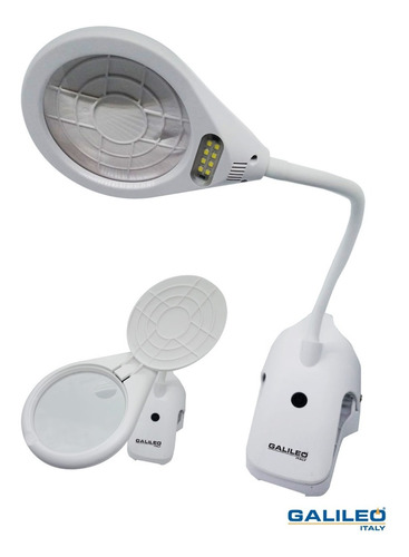 Lupa De Pie Con Luz Led Galileo