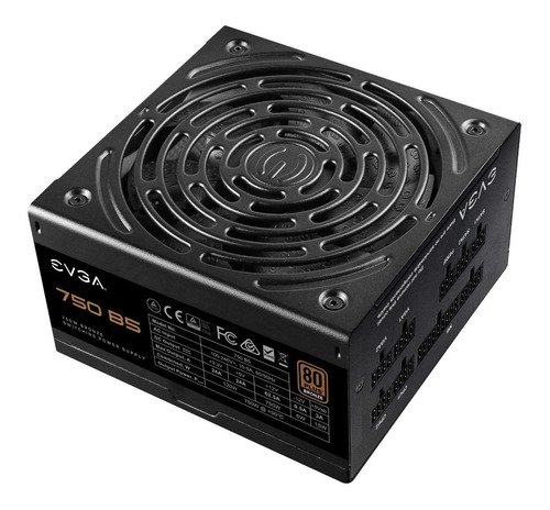 Fuente Poder Evga 750w 80+ Bronze Modular 220-b5-0750-v1