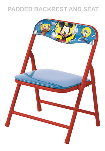 Mickey Mouse Juego De Mesa Y Silla Para Niños Pequeños De 24