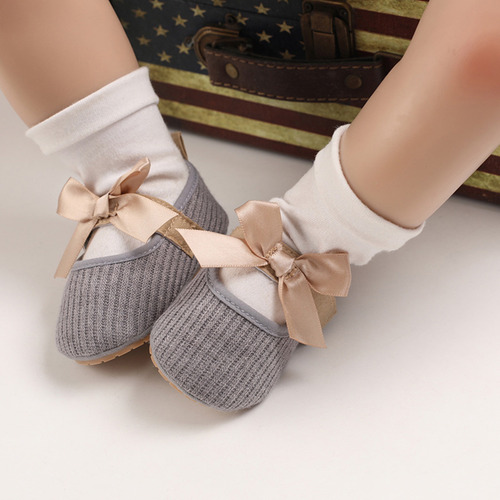 Zapatos Para Bebés Recién Nacidos Y Niñas Con Lazo, Zapatos