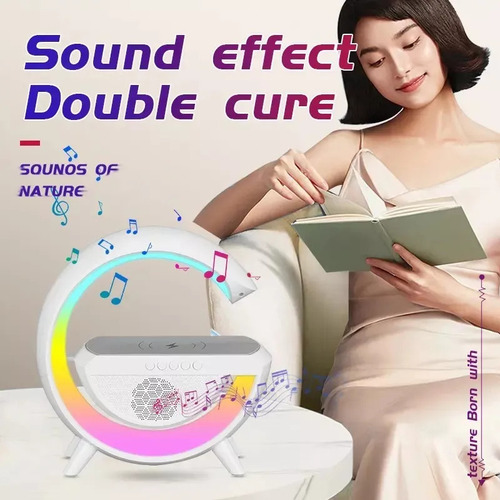 Lámpara De Mesa Con Bocina Bluetooth Inteligente Atmosphere