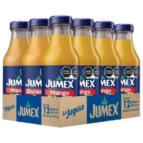 Bebida Jugo Jumex Sabores Surtidos 12 Pzas De 450 Ml