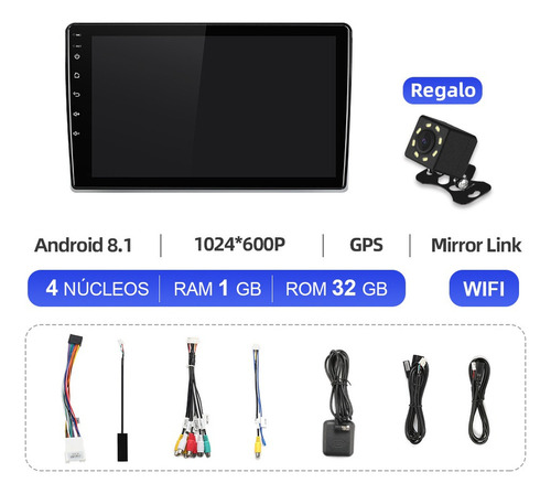 Estéreo Android Para Mitsubishi L200 2021-2022 Cámara Gps Fm