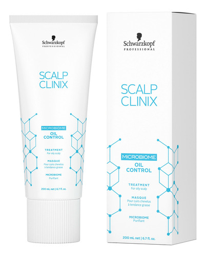 Schwarzkopf Scalp Clinix Oil Control Máscara Pelo Graso 6c