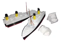 Comprar Titanic Flota 100% Escala 30cm Juguete Modelismo Se Divide Al Medio