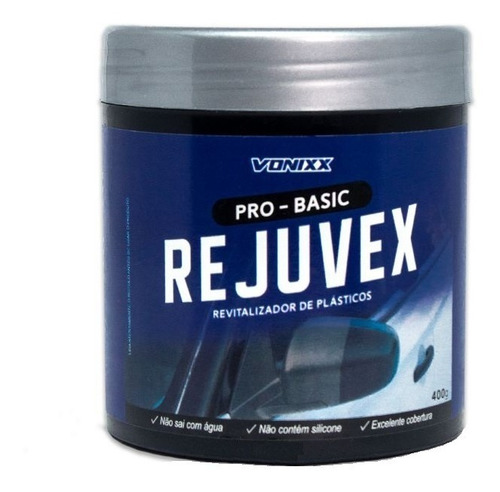 Revitalizador Parachoque E Plásticos Rejuvex 400g Vonixx Rpw