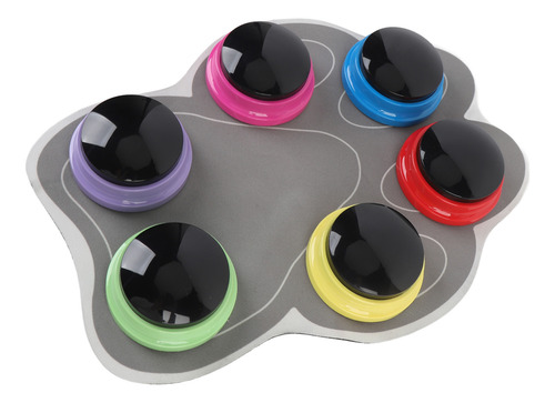 Conjunto De Botões Dog Talking, 6 Botões De Comunicação