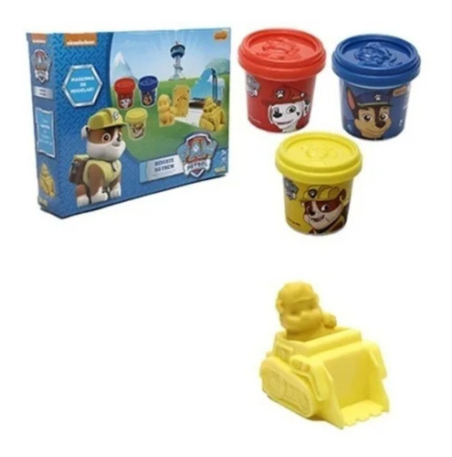 Maquillaje del tren Rubble Paw Patrol Rescue a Ki Massa