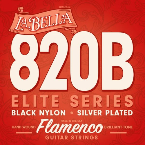 Cuerdas Nylon Bk La Bella 820b Medium Para Guitarra Flamenco
