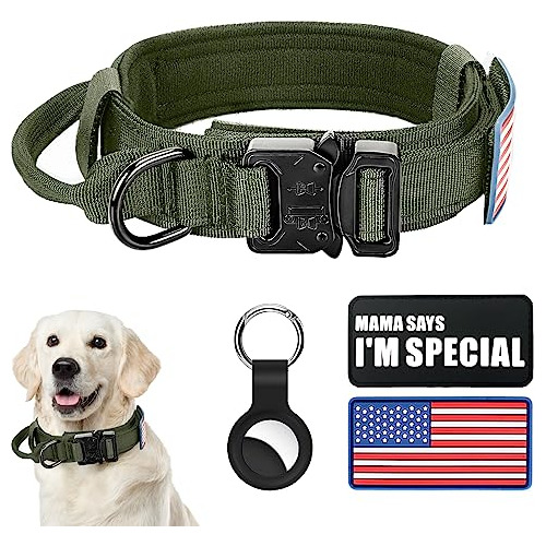 Collar Táctico Para Perro, Collar Militar Para Perro, Colla