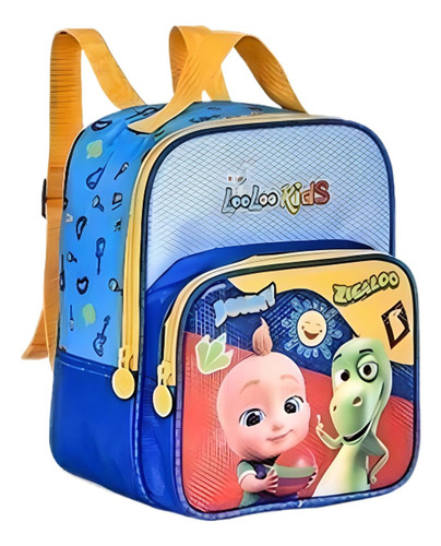 Lancheira Looloo Kids Ll24114l - Clio Style Cor Azul-celeste Estampa