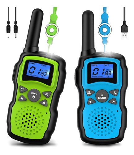 Wishouse Walkie Talkies Recargables Para Niños De Largo Alca