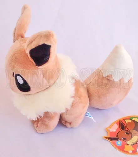 Pelúcia Pokémon - Eevee  Pelúcia pokemon, Bonecos de pelúcia, Eevee pokemon