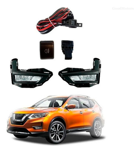 Neblineros Nissan Xtrail 2017 2020 // El Kit Completo