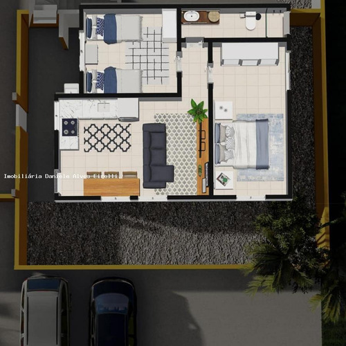 Imagem 3 de 8 de Casa Para Venda Em Queimados, Fanchem, 2 Dormitórios, 1 Banheiro, 1 Vaga - _2-1159519