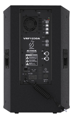 Caixa De Som Ativa Attack Vrf 1230 A 300 W 12 Pol