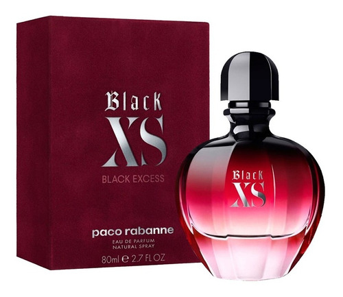 Black Xs Mujer Edp 80ml Silk Perfumes Original Ofertas