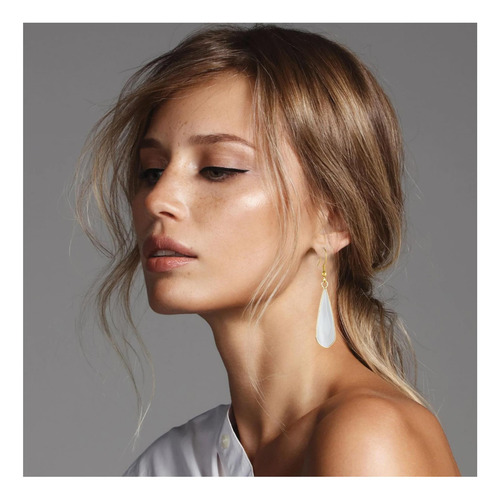 Pendientes De Piedras Preciosas Naturales Para Mujer, De De