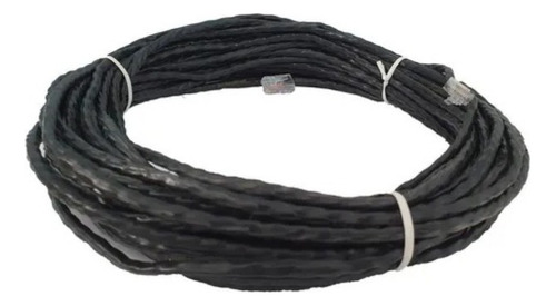 Cabo Rede Internet Preto Cat5e 30 Metros Crimpado J2801