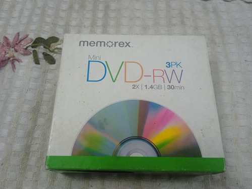 Dvd -rw 3pk Memorex
