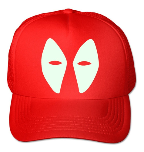 Gorra Deadpool Brillan En La Oscuridad