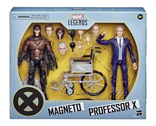 Magneto & Professor X- X-men (2000) Marvel Legends Two-pack