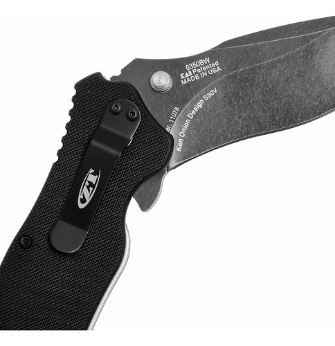 Canivete Tático Zero Tolerance Zt 0350bw Speedsafe Cpm S30v