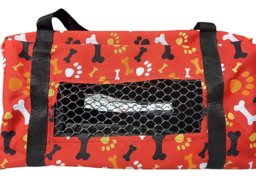 Bolso Transportador Base R Gato Perro Cabina Avión 38x22x22