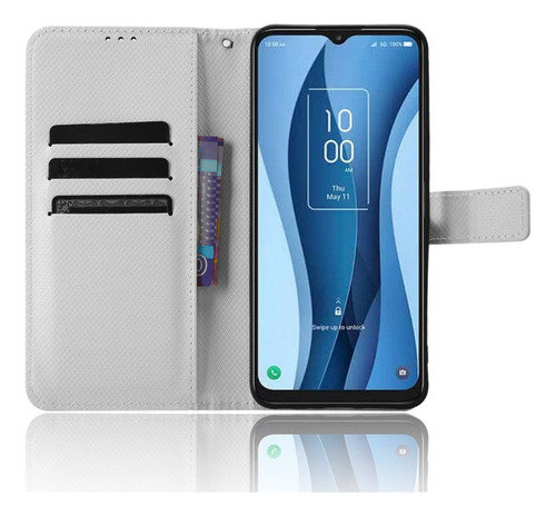 Funda Para Tcl 40 Nextpaper 5 G Partículas Diamante Textura