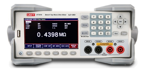 Microohmetro Medidor De Resistencia Digital Cc Uni-t Ut3516