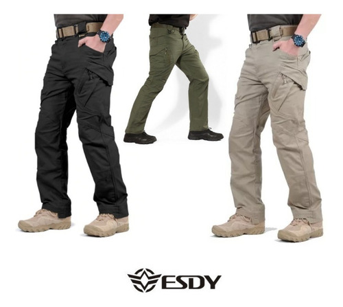 Pantalón Militar Táctico Casual Ejercito Combate Esdy