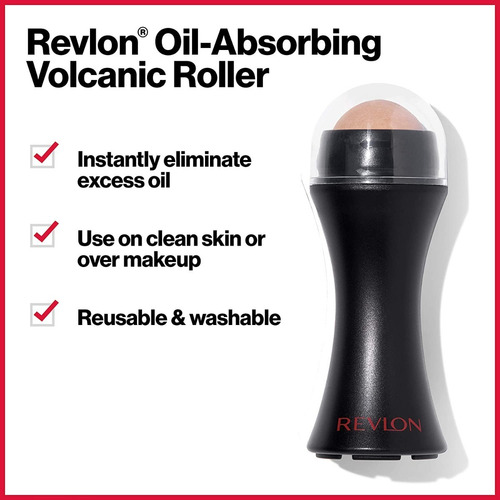 Rodillo Facial Revlon Volcánico Limpiador Facial Aceite