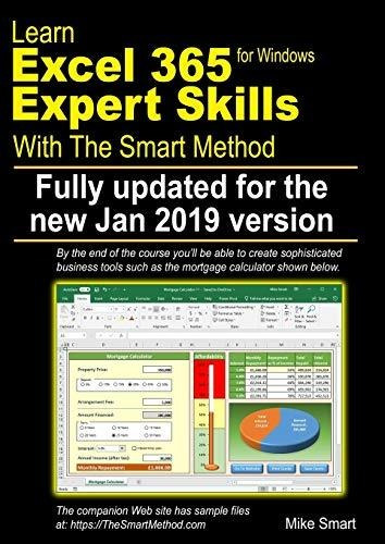 Book : Learn Excel 365 Expert Skills With The Smart Method.