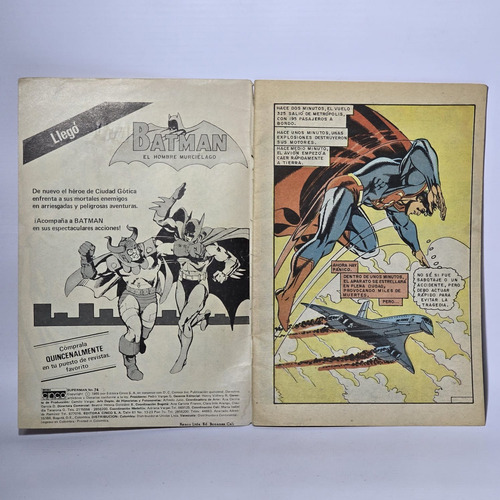 Antigua Revista Comic Superman 1983 N°74 Ro 2659 (Usado)