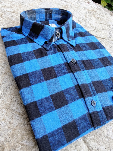 Camisa Leñadora Hombre Abrigada Cuadros