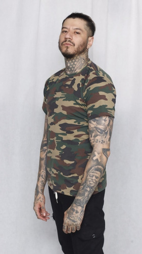 Polera Military Hombre Manga Corta ( Peruano )