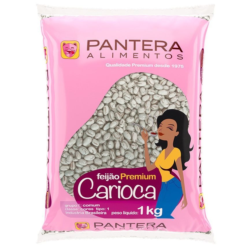 Feijão Carioca Pantera 1kg