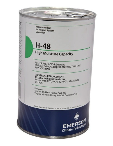 Nucleo Filtrante Emerson H-48 Filtro Aire Linea Succion