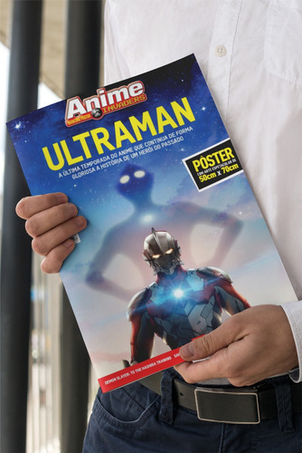 Superpôster Anime Invaders - Ultraman: Série Animada, De Editora Europa. Editorial Europa, Capa Mole, Edição 2024-03-29 00:00:00 Em Português