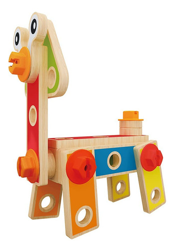 Set De Juego De Construcción De Madera Para Niño Pequeño
