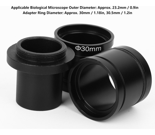 Adaptador De Microscopio, Cámara Digital, Lente De Montura E