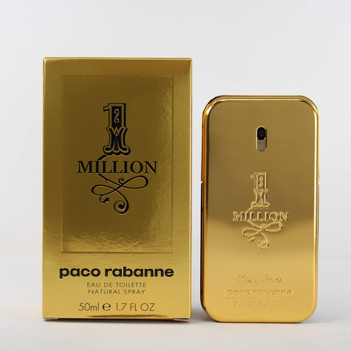 Perfume Paco Rabanne 1 Million Edt En Aerosol De 50 Ml Para
