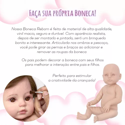 Roupa Boneca Bebê Reborn Realista De 42cm