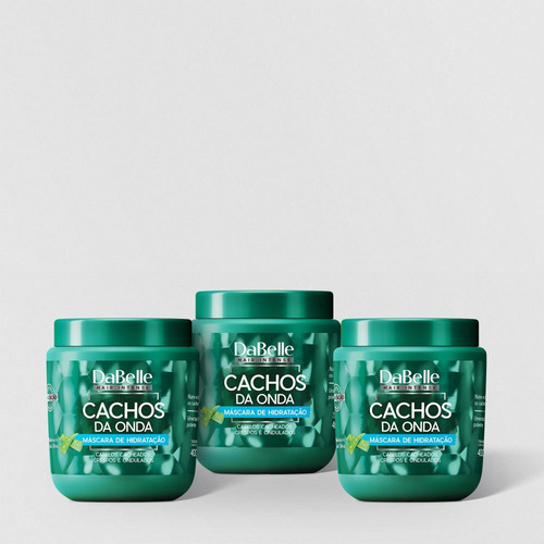 Dabelle Combo 3 Máscaras 400g - Cachos Da Onda