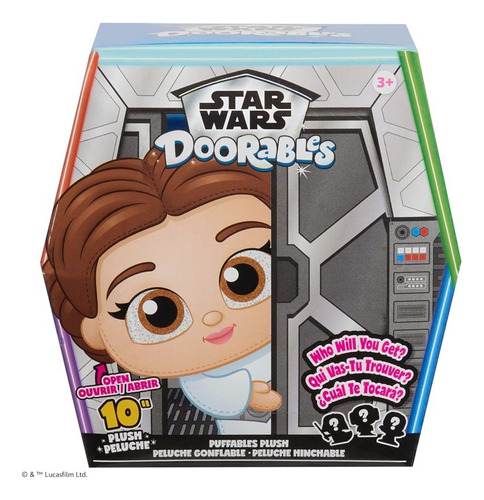 Doorables Puffables Darth Vader Leia Chewbacca Peluche Star