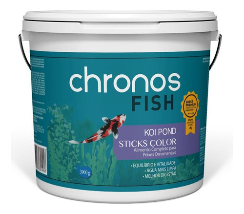 Chronos Fish Koi Pond Sticks Color 3,900kg