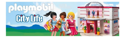 Playmobil City Life 5499 Centro Comercial Set De Construcci