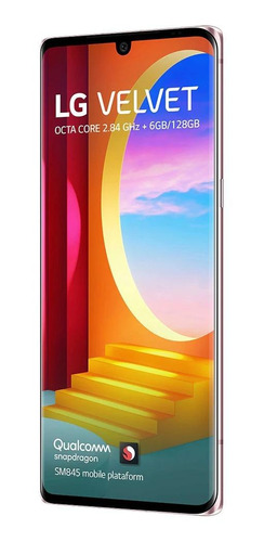 Imagem 4 de 7 de LG Velvet Dual SIM 128 GB illusion sunset 6 GB RAM