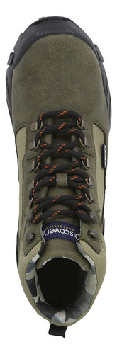 Bota Senderismo Discovery Janka 2522 Verde Para Hombre