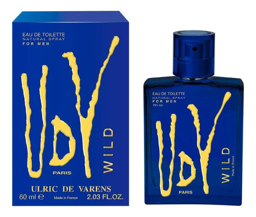 Perfume Udv Wild For Men 60ml - Selo Adipec
